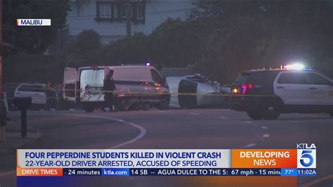 4 young women killed in Malibu crash were Pepperdine students